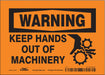 Safety Sign 5 inx7 in Vinyl