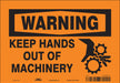 Safety Sign 7 in x 10 in Vinyl