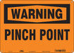 Safety Sign 10 in x 14 in Polyethylene