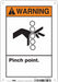 Safety Sign 10 inx7 in Aluminum