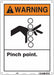 Safety Sign 14 in x 10 in Aluminum