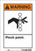 Safety Sign 10 in x 7 in Vinyl