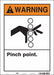 Safety Sign 14 in x 10 in Vinyl