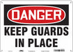 Safety Sign 10 in x 14 in Aluminum