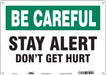 Safety Sign 10 inx14 in Aluminum