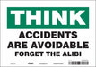 Safety Sign 7 in x 10 in Vinyl