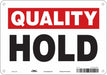 Safety Sign 7 in x 10 in Polyethylene