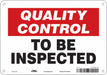Safety Sign 7 in x 10 in Aluminum