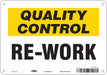 Safety Sign 7 in x 10 in Aluminum