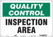 Safety Sign 10 inx14 in Polyethylene