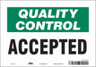 Safety Sign 7 in x 10 in Vinyl