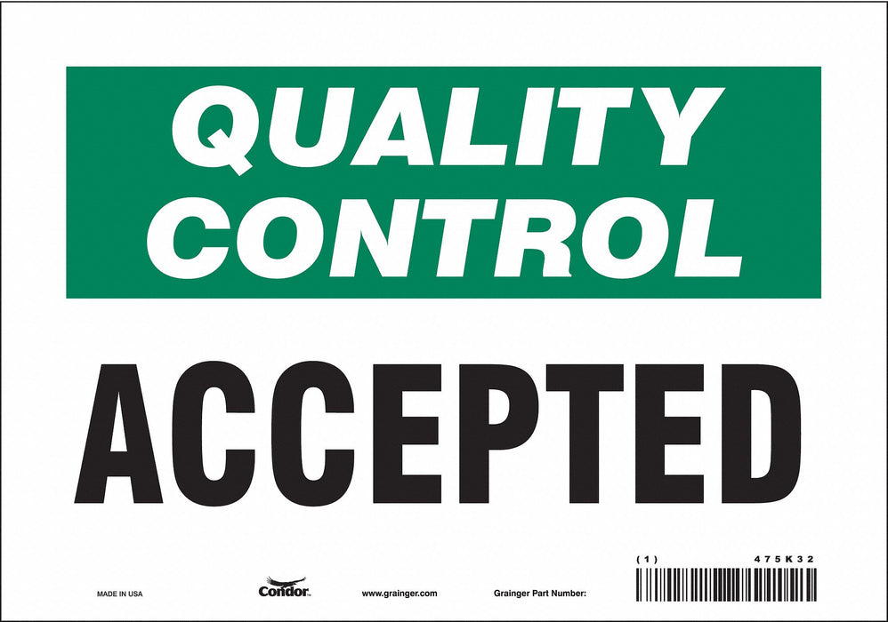 Safety Sign 7 in x 10 in Vinyl
