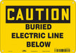 Safety Sign 7 inx10 in Vinyl