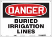 Safety Sign 10 in x 14 in Aluminum