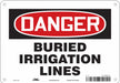 Safety Sign 7 in x 10 in Polyethylene