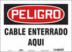 Safety Sign 10 in x 14 in Vinyl