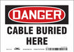 Safety Sign 5 in x 7 in Vinyl