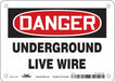 Safety Sign 5 inx7 in Vinyl