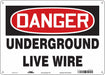 Safety Sign 10 in x 14 in Vinyl