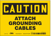 Safety Sign 5 in x 7 in Vinyl