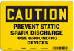 Safety Sign 7 inx10 in Polyethylene