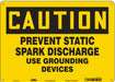 Safety Sign 10 inx14 in Polyethylene