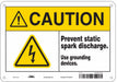 Safety Sign 7 in x 10 in Aluminum