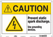 Safety Sign 10 in x 14 in Aluminum