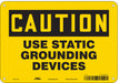 Safety Sign 7 inx10 in Polyethylene
