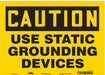 Safety Sign 10 in x 14 in Vinyl