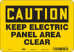 Safety Sign 7 inx10 in Polyethylene