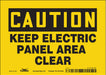 Safety Sign 5 inx7 in Vinyl