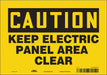 Safety Sign 7 inx10 in Vinyl