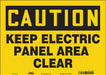 Safety Sign 10 inx14 in Vinyl