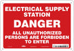Safety Sign 7 in x 10 in Polyethylene