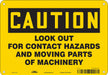 Safety Sign 7 in x 10 in Aluminum