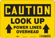 Safety Sign 7 in x 10 in Aluminum