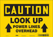 Safety Sign 7 in x 10 in Vinyl