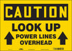 Safety Sign 10 inx14 in Vinyl