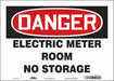 Safety Sign 10 inx14 in Vinyl