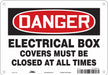 Safety Sign 7 in x 10 in Aluminum