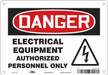 Safety Sign 7 in x 10 in Aluminum