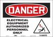 Safety Sign 10 inx14 in Vinyl