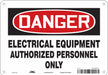 Safety Sign 7 in x 10 in Aluminum