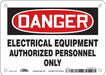 Safety Sign 5 inx7 in Vinyl