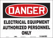 Safety Sign 10 in x 14 in Vinyl