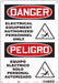 Safety Sign 14 inx10 in Aluminum