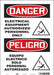 Safety Sign 14 in x 10 in Vinyl