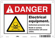 Safety Sign 7 in x 10 in Aluminum