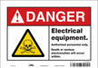 Safety Sign 7 inx10 in Vinyl